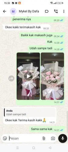 Testimonial Buket Bunga jakarta